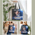 Personalized Baby Astronaut Tote Bag – Custom Name & Photo Diaper Gift